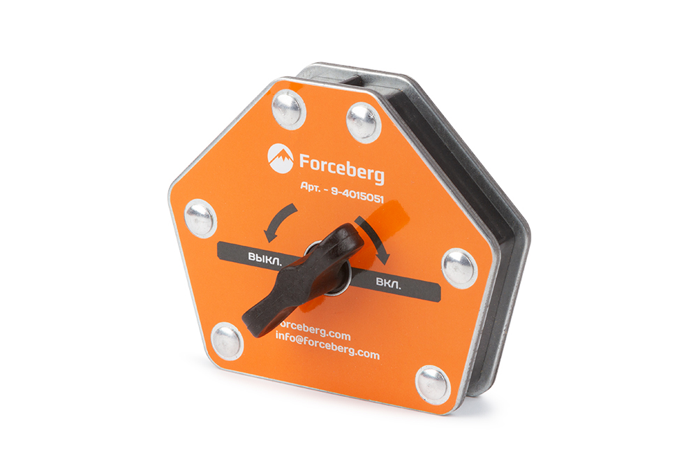 Усиленный отключаемый магнитный уголок Forceberg для сварки и монтажа для 6 углов усилие