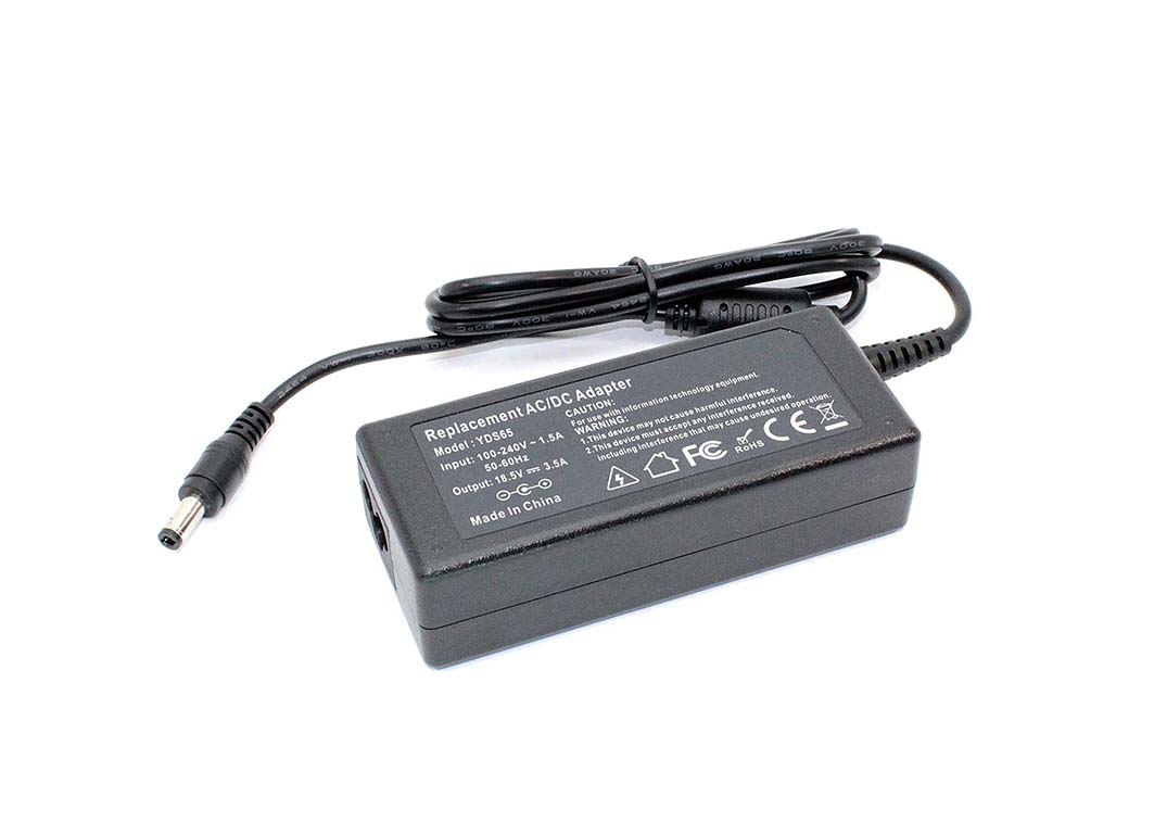 

Блок питания для ноутбуков HP 18.5V 3.5A 5.5x2.5mm OEM