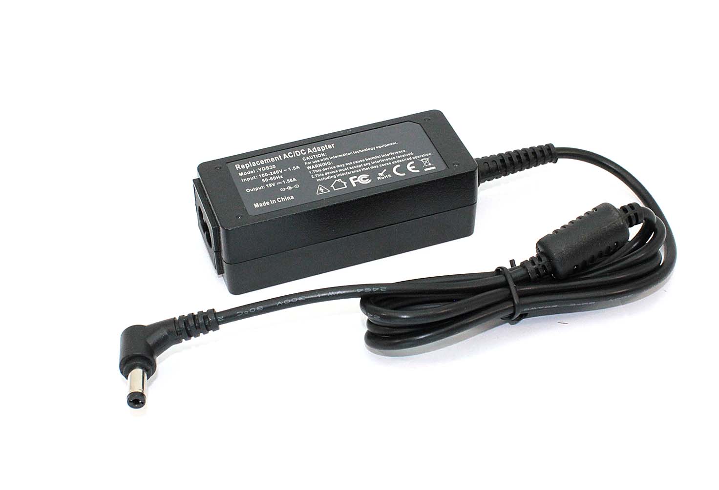 

Блок питания для ноутбуков Acer 19V 1,58A 5.5x2.1 OEM