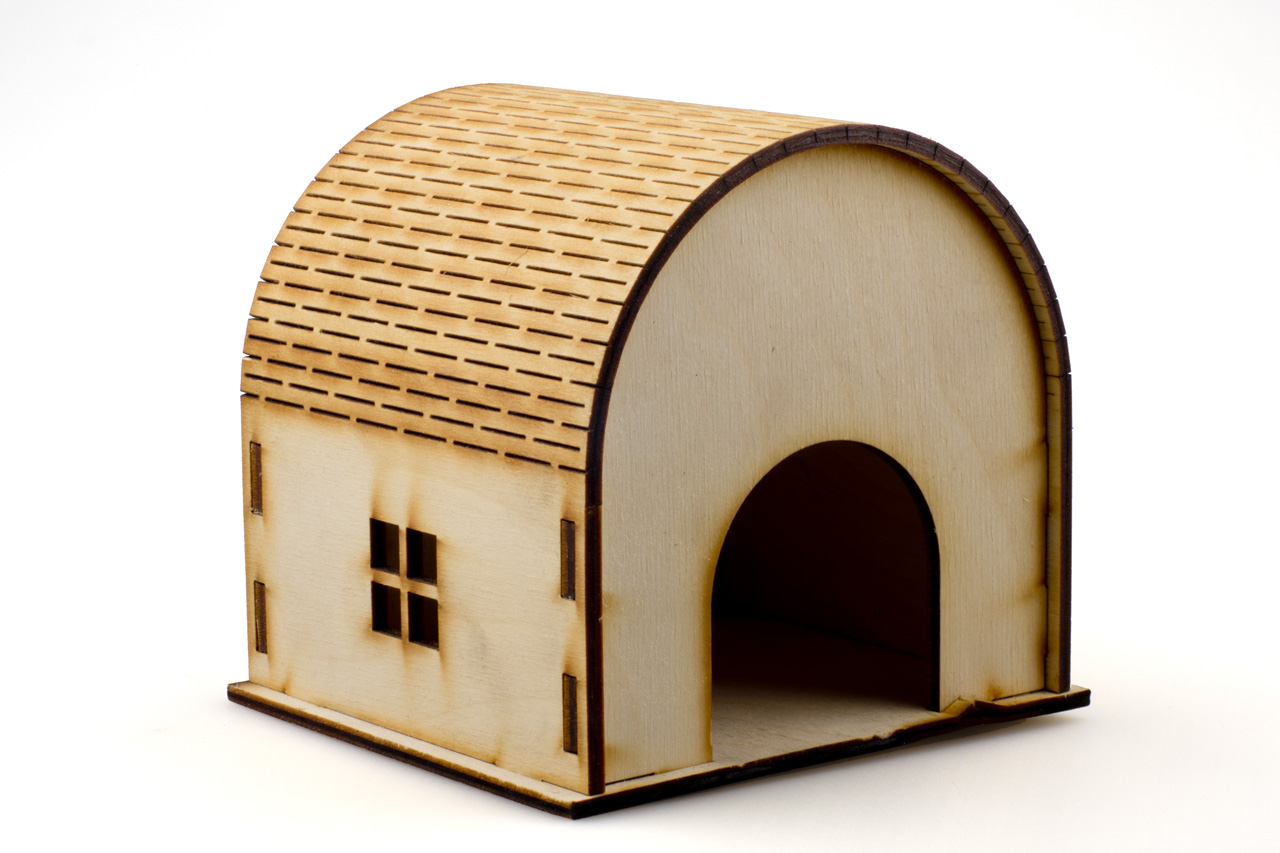 

Домик для грызунов деревянный ВАКА Бунгало, малое