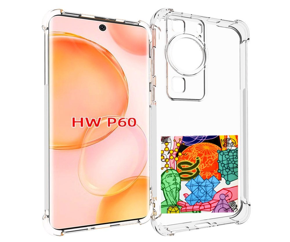 

Чехол MyPads физика-химия для Huawei P60, Tocco