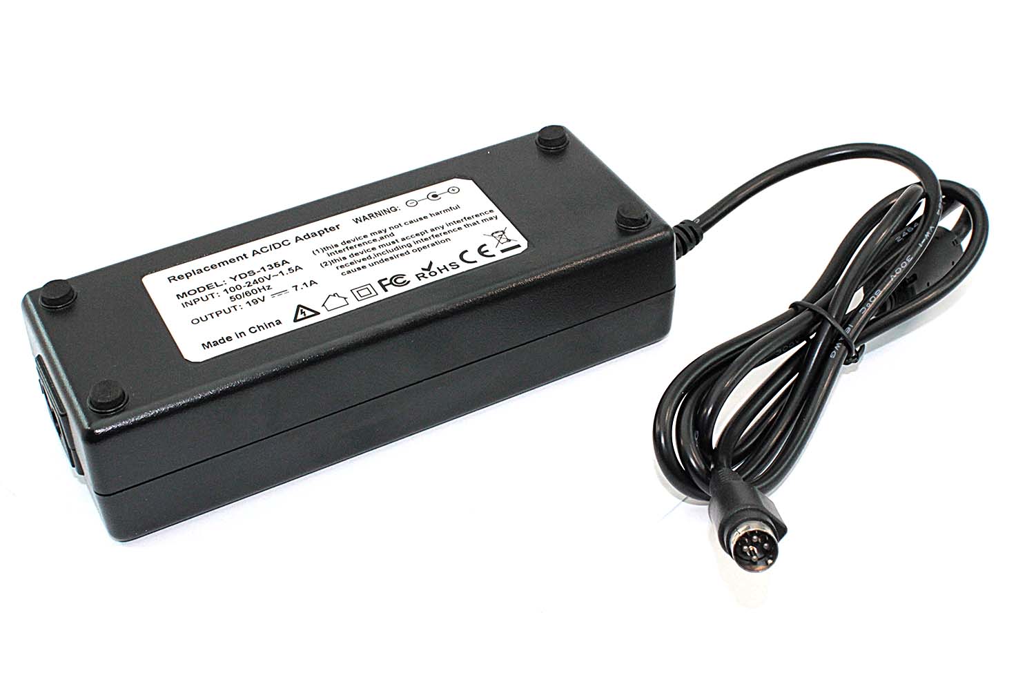 

Блок питания для ноутбуков Hipro 19V 7.1A 4pin OEM