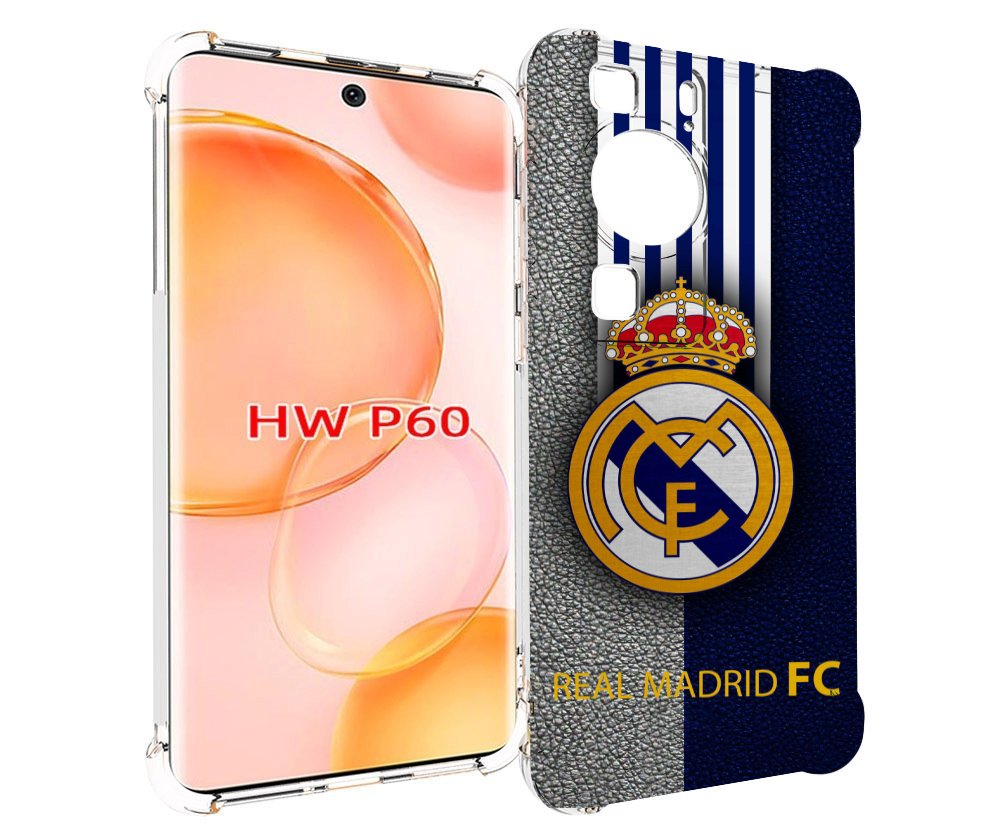 

Чехол MyPads фк реал мадрид мужской для Huawei P60, Tocco