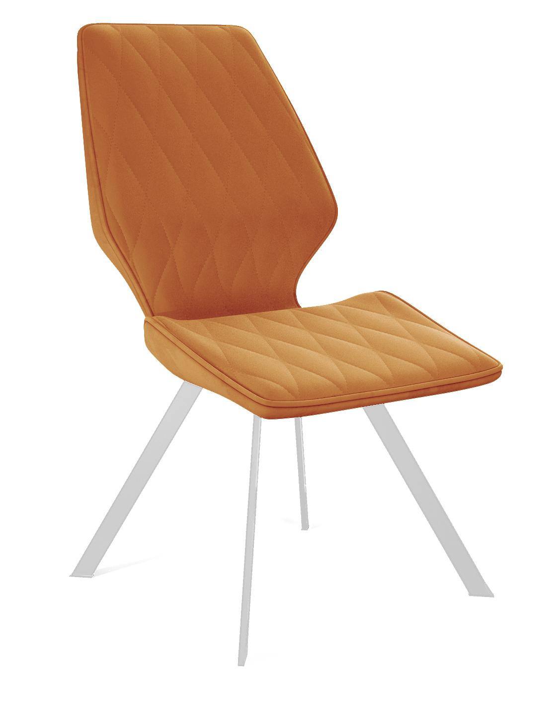 

Стул DikLine 242M B17 TERRACOTTA/ ножки белые