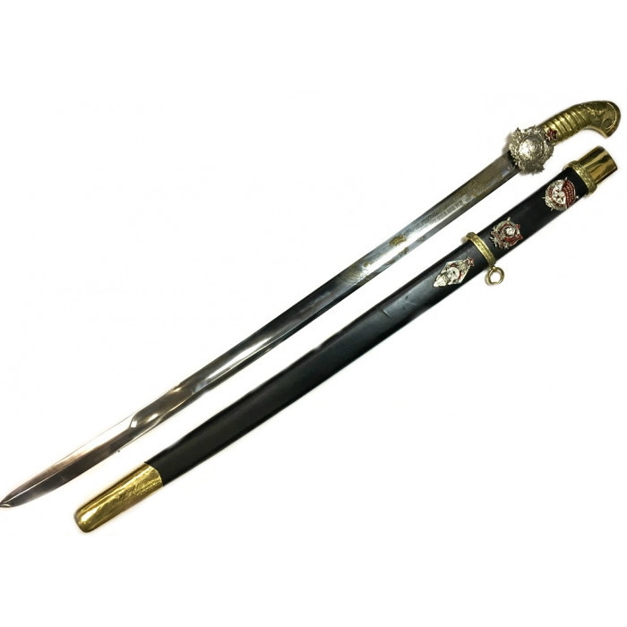 Шашка Пашихинъ Казачья образец 1881-1927 г. украшенная Р1СССР У