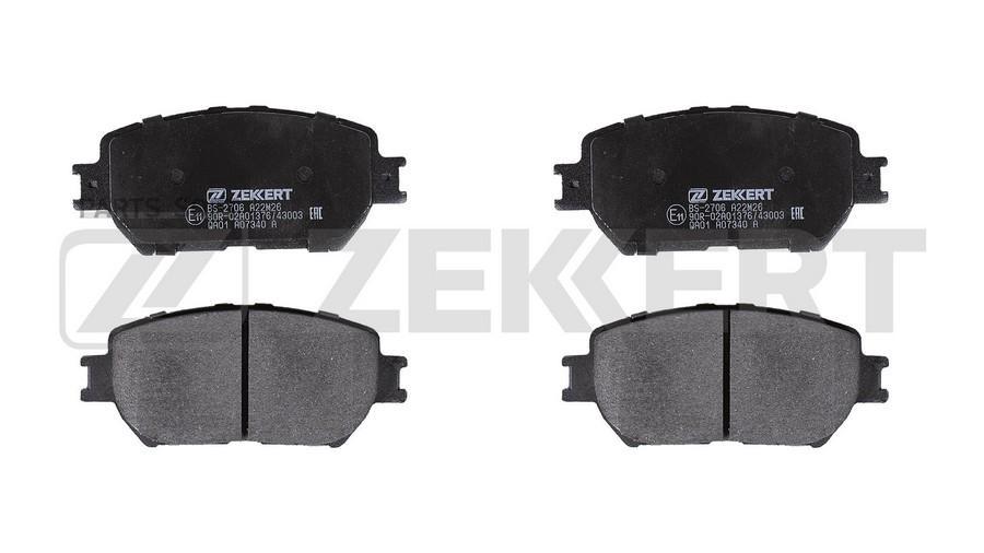 

Тормозные колодки ZEKKERT BS2706