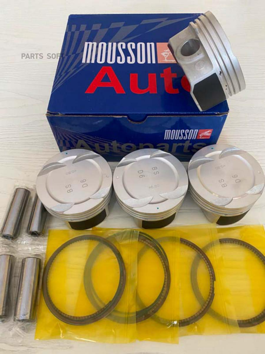 

Поршень кольца комплект Hyundai/Kia G4FG 1,6L std на 1 цилиндр Mousson 1шт