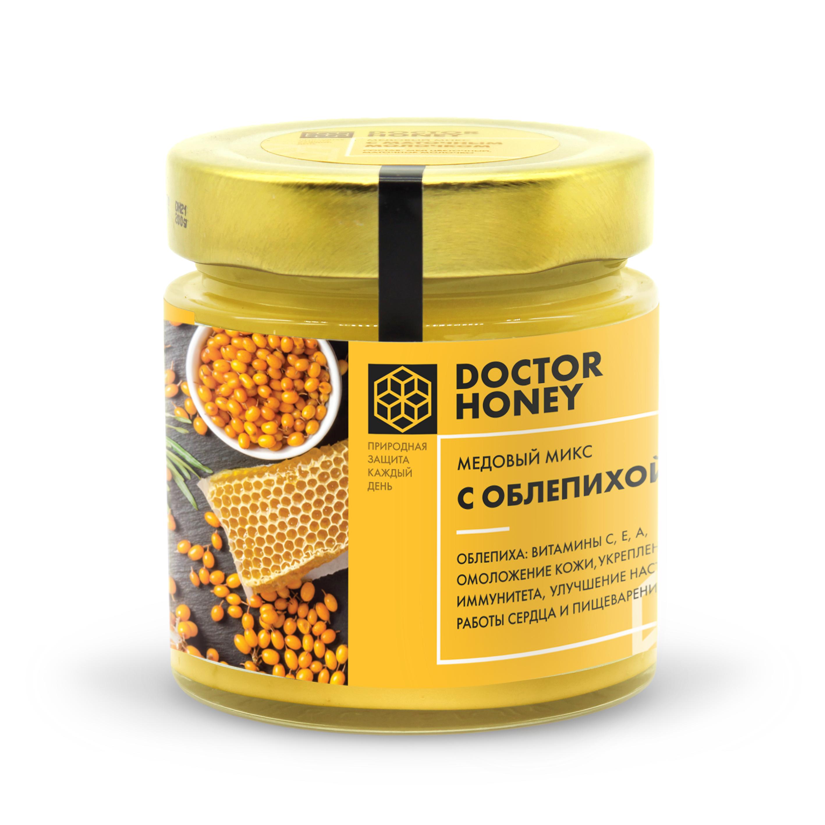 Медовый микс Doctor Honey Облепиха, 200 г