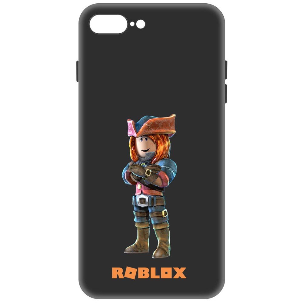 

Чехол-накладка Софт Roblox-Эзебель для iPhone 7 Plus/8 Plus, Черный
