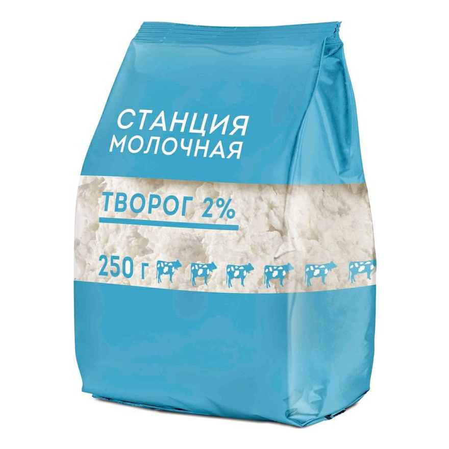 фото Творог станция молочная 2% 250 г