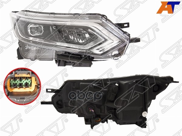 

SAT Фара NISSAN QASHQAI 17- RH LED