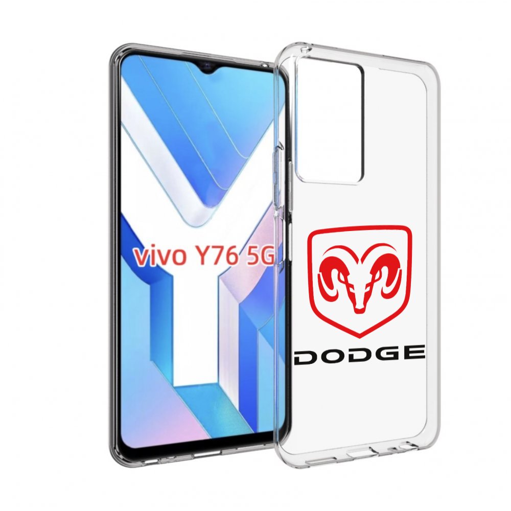 

Чехол Mypads Dodge-2 Мужской Для Vivo Y76 5G, Прозрачный, Tocco