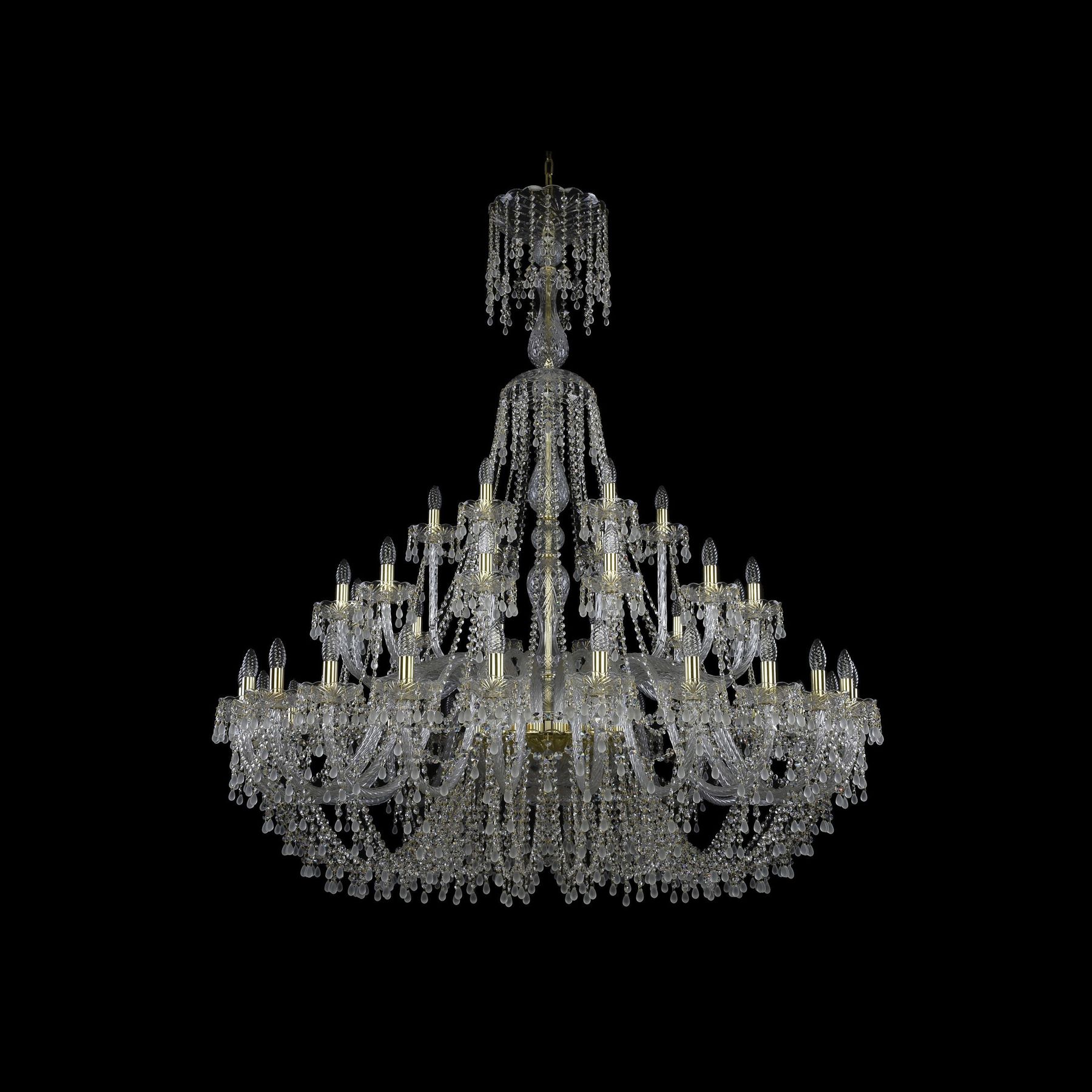 фото Хрустальная люстра 1410/24+12+6/530/xl-167 g v0300 bohemia ivele crystal