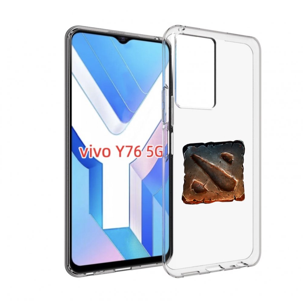 

Чехол MyPads dota 2 логотип 2 для Vivo Y76 5G, Прозрачный, Tocco