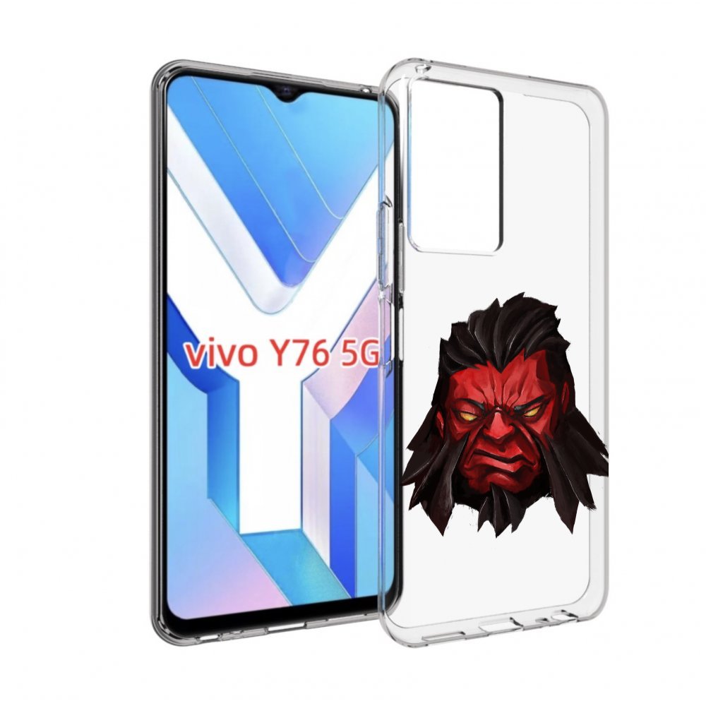 

Чехол MyPads dota-2-axe для Vivo Y76 5G, Прозрачный, Tocco