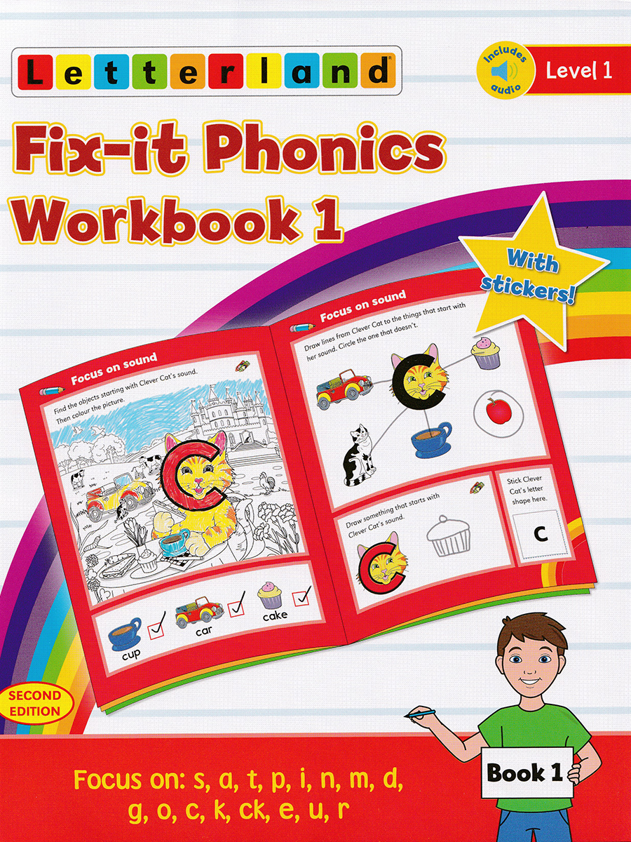

Учебник Fix it Phonics Level 1 Workbook 1 2nd Edition