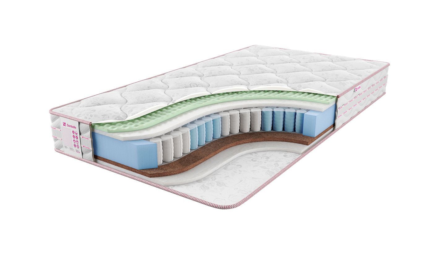 

Матрас Sontelle Vivre Castom fortuna 90x200, Белый, Vivre Castom fortuna