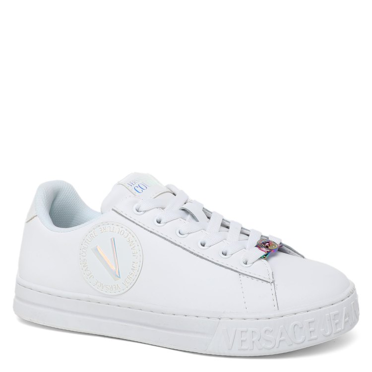 

Кеды женские Versace Jeans Couture 74VA3SK3 белые 40 EU, Белый, 74VA3SK3