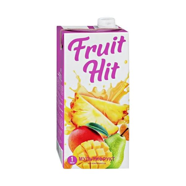 Нектар Fruit Hit Мультифрукт 1 л