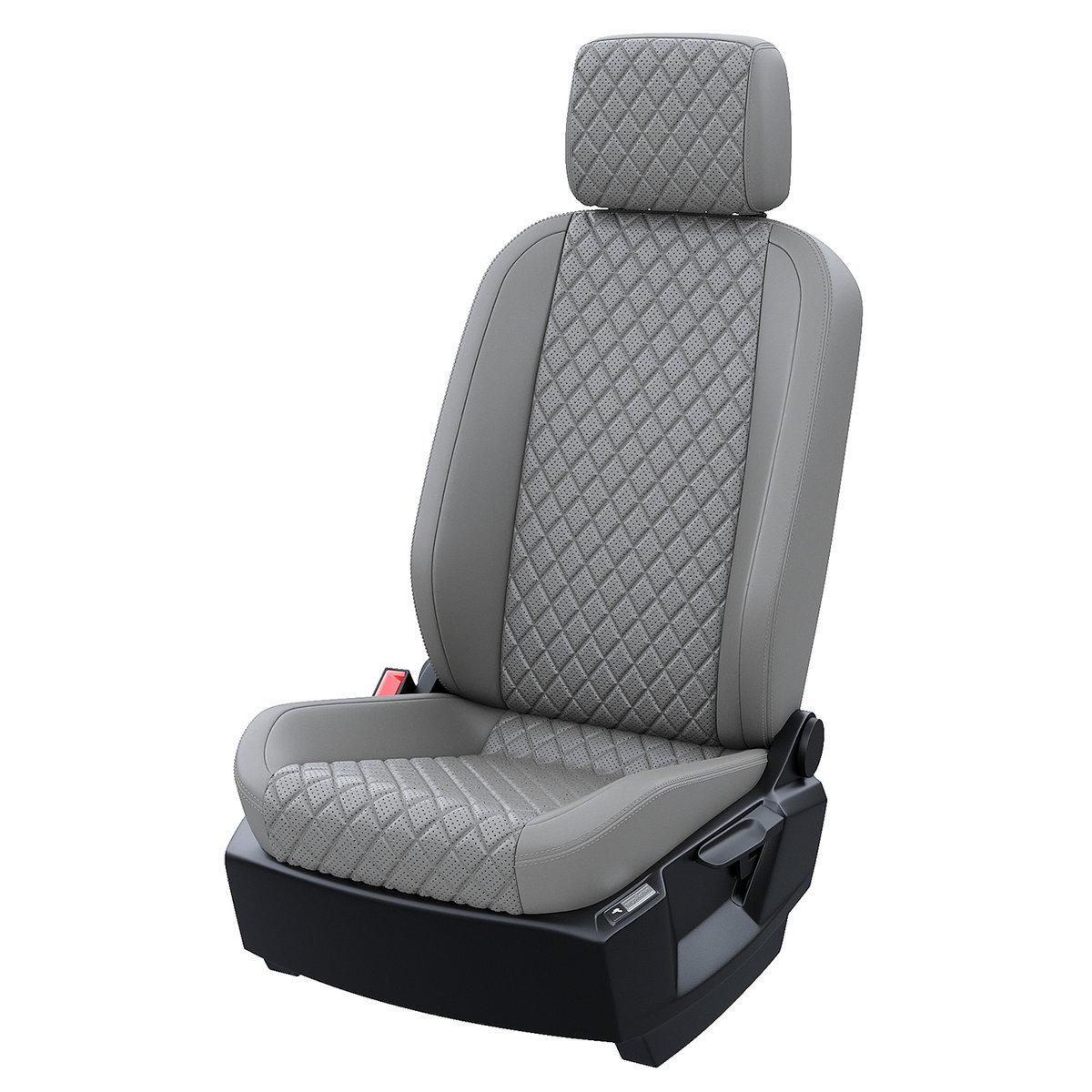 

Чехлы на сиденья Чехлы.ру для Nissan Almera Classic 5518AV152FT2 Экокожа ромб Серый, 5518AV