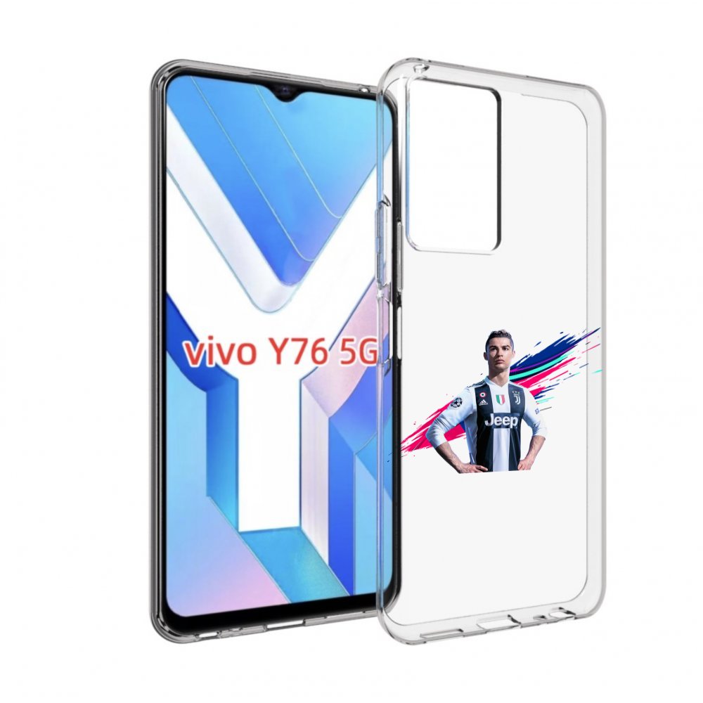 

Чехол MyPads fifa-Криштиану-Роналду мужской для Vivo Y76 5G, Прозрачный, Tocco