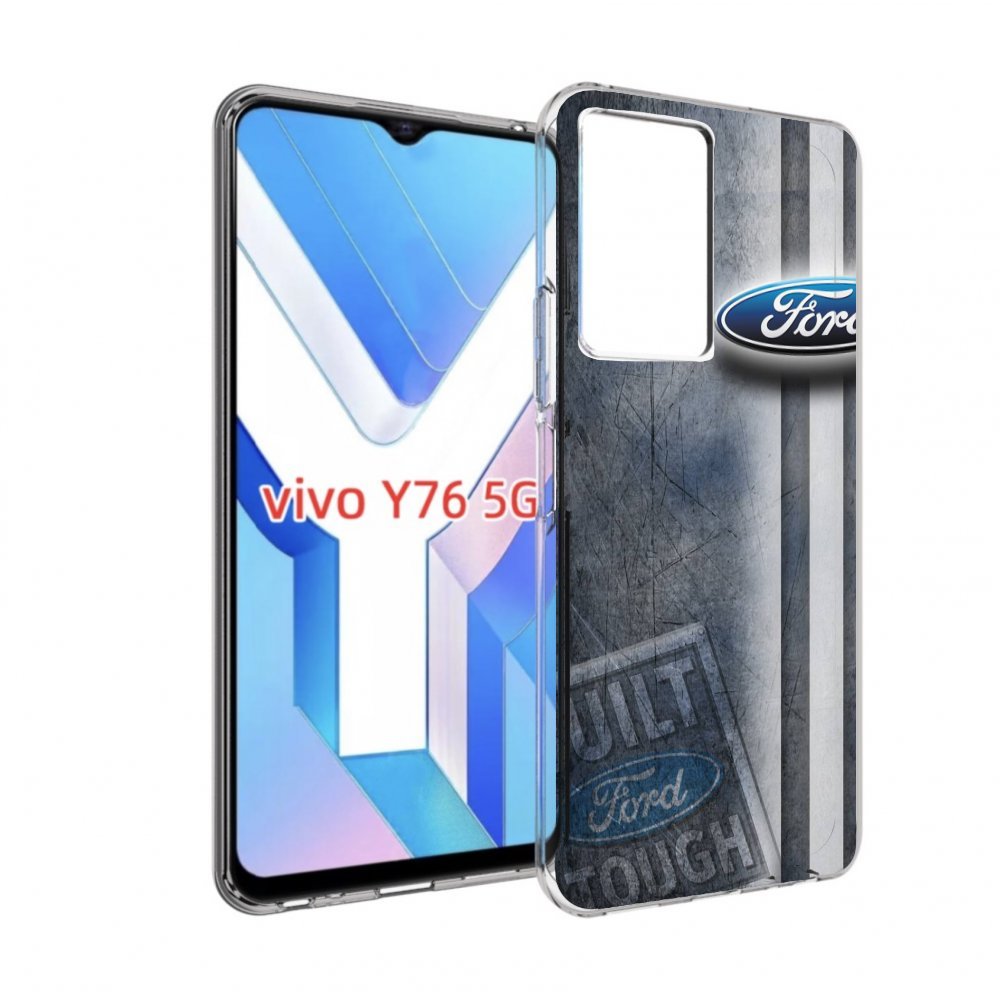 

Чехол Mypads Ford 2 Для Vivo Y76 5G, Прозрачный, Tocco