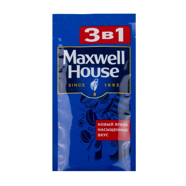 Кофейный напиток Maxwell House 3 в 1 растворимый 14 г