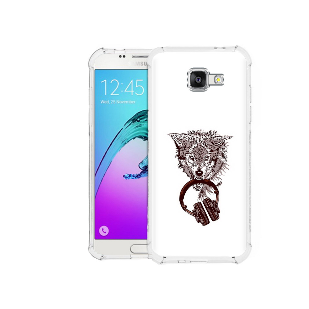 Чехол MyPads Tocco для Samsung Galaxy A5 (2016) дикий волк (PT25252.581.325)