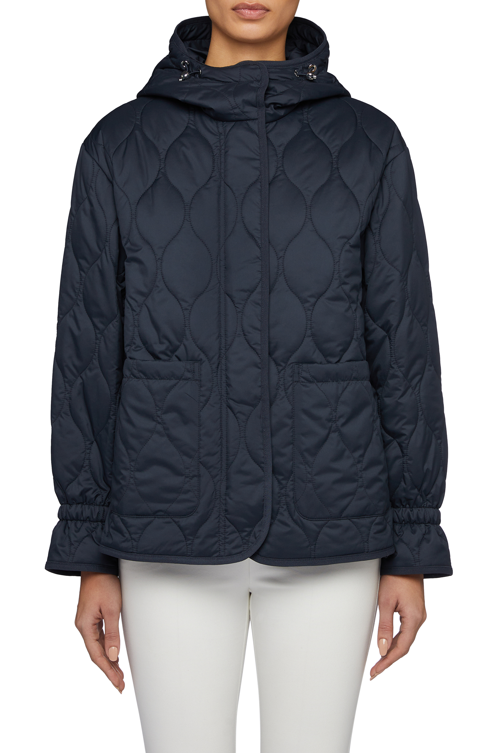 Куртка женская GEOX W3520XT2937 синяя 42 EU