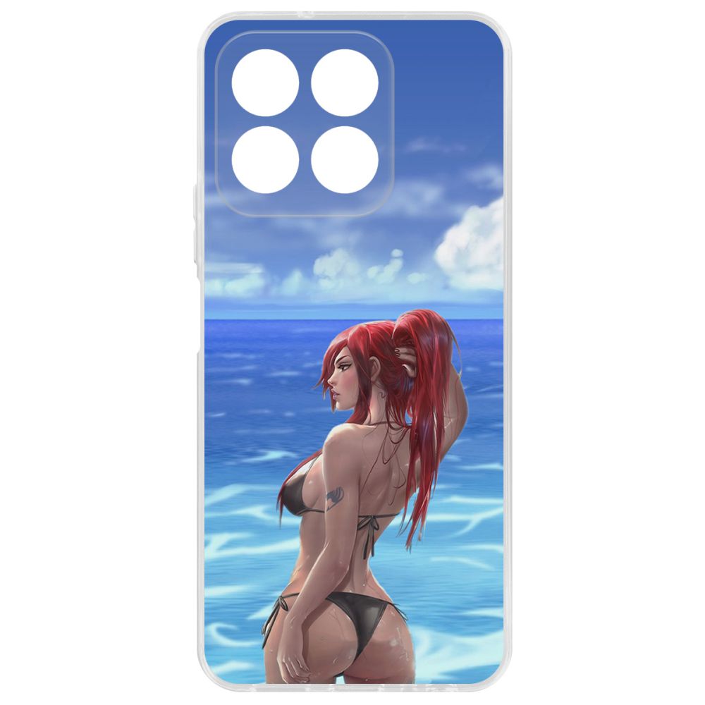 

Чехол-накладка Krutoff Clear Case Купальник женский для Honor X8b, Прозрачный