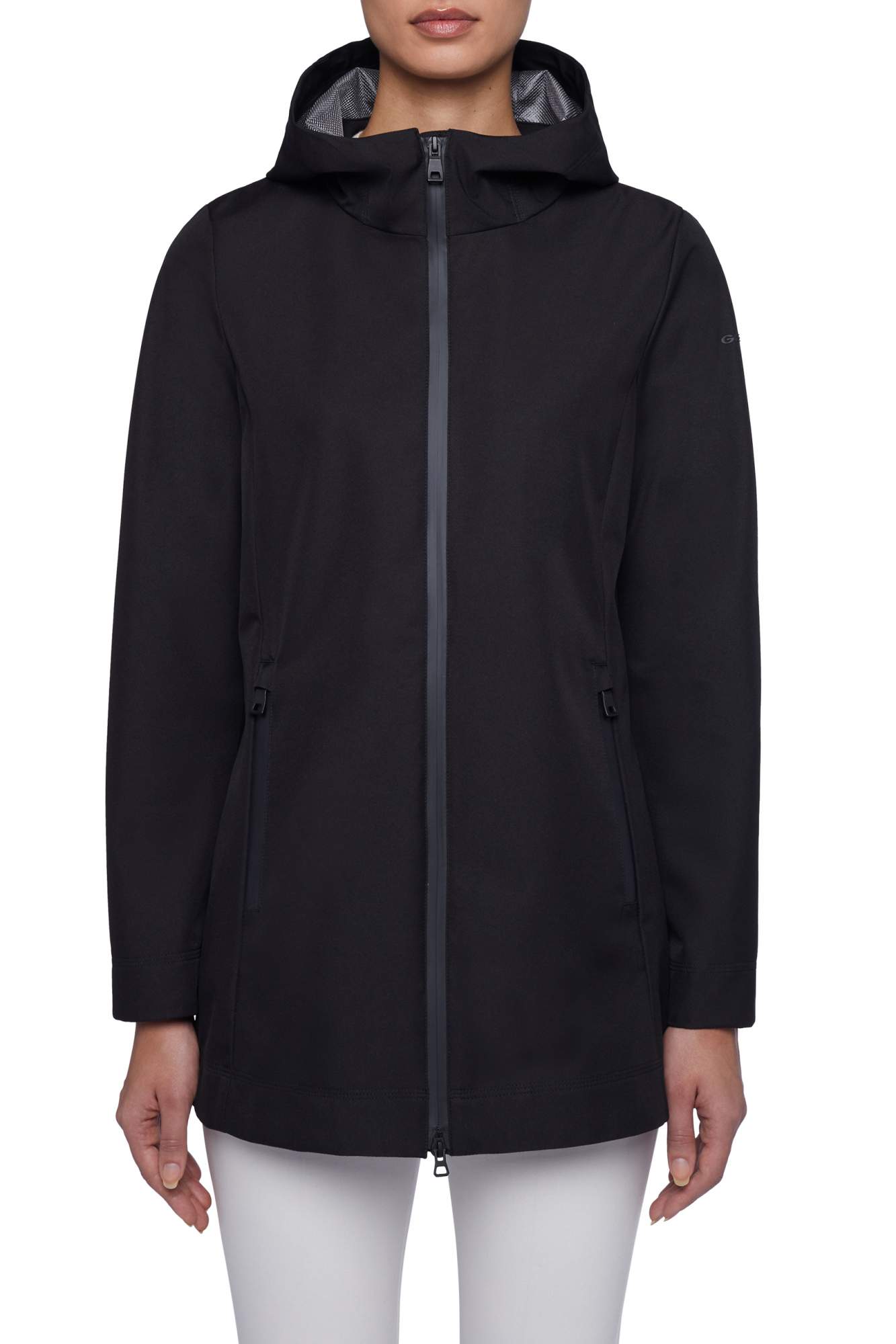 Куртка женская GEOX W3520GT2975 черная 38 EU