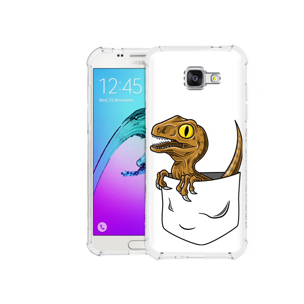 Чехол MyPads Tocco для Samsung Galaxy A5 (2016) динозавр в кармане (PT25252.581.327)
