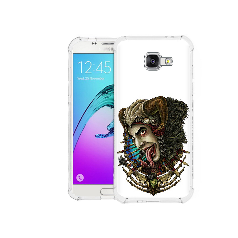 

Чехол MyPads Tocco для Samsung Galaxy A5 (2016) длинный язык (PT25252.581.330), Прозрачный, Tocco