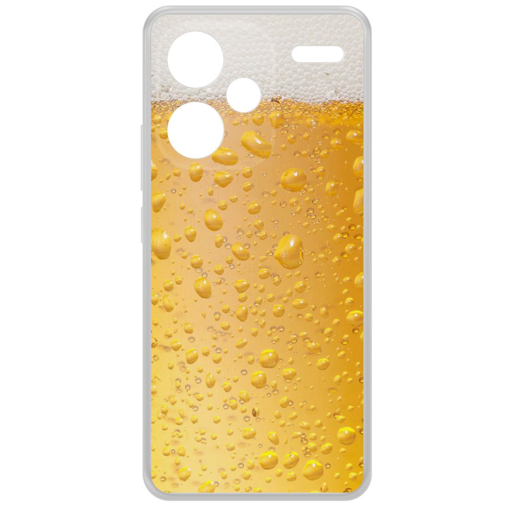

Чехол-накладка Krutoff Clear Case Пенное для Xiaomi Redmi Note 13 Pro+ 5G, Прозрачный