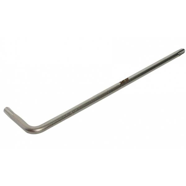 

Г-образный TORX ключ JTC удлиненный T10H, длина 90мм 73410