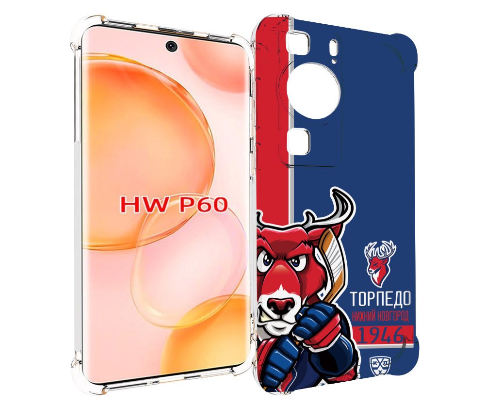 

Чехол MyPads хк торпедо нижний новгород мужской для Huawei P60, Tocco