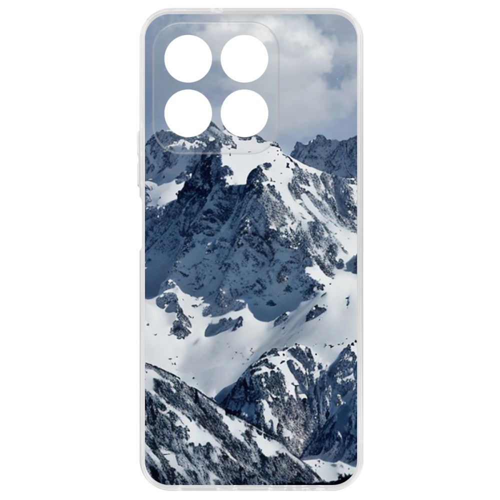 

Чехол-накладка Krutoff Clear Case Горы для Honor X8b, Прозрачный