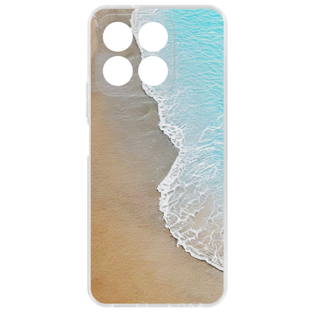 Чехол-накладка Krutoff Clear Case Прибой для Honor X8b