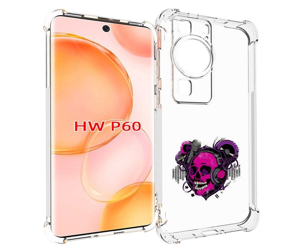 

Чехол MyPads череп 1 для Huawei P60, Tocco