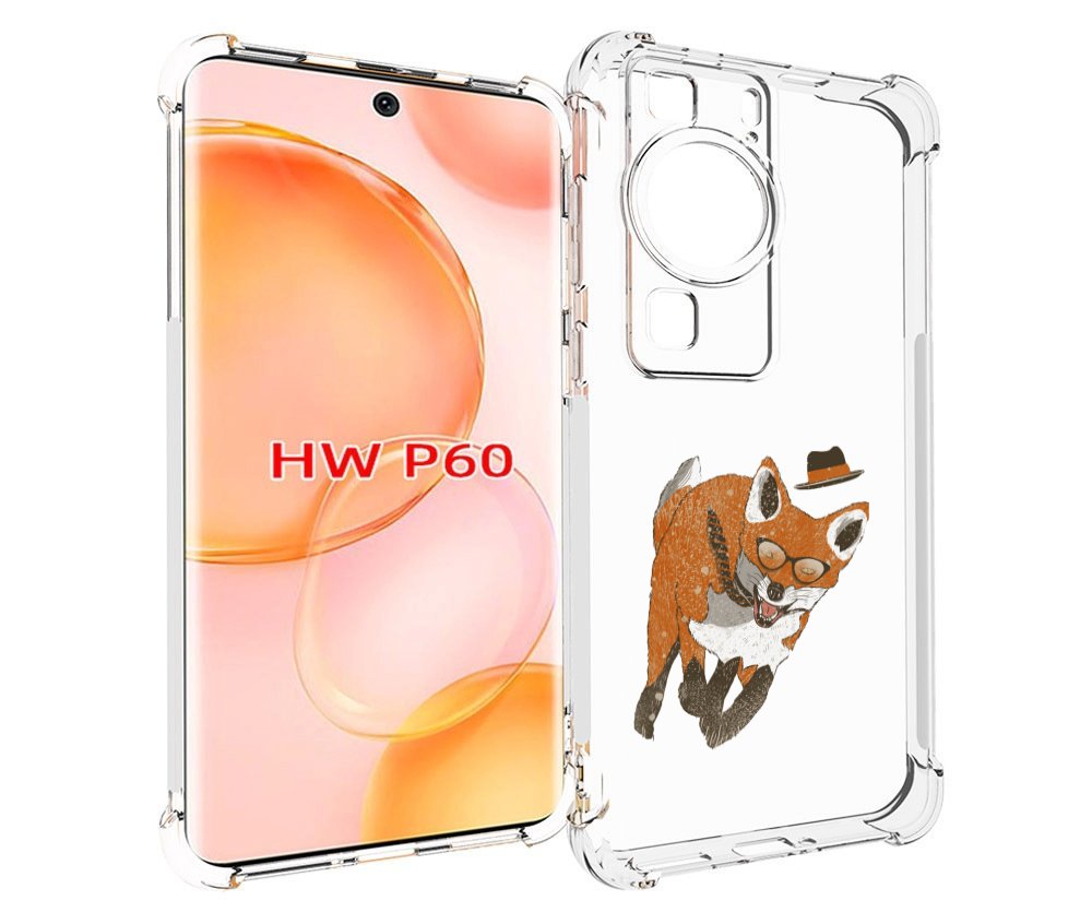 

Чехол MyPads шустрый лис для Huawei P60, Tocco