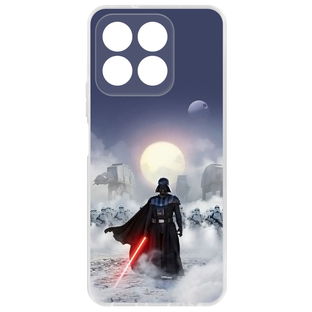 

Чехол-накладка Krutoff Clear Case Звездные Войны. Дарт Вейдер для Honor X8b, Прозрачный