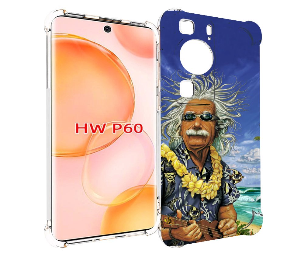 

Чехол MyPads энштейн на отдыхе для Huawei P60, Tocco