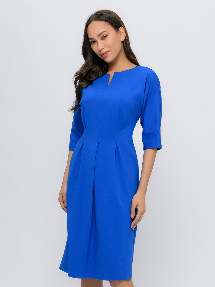 

Платье женское 1001dress 0102728BL синее 56, Синий, 0102728BL