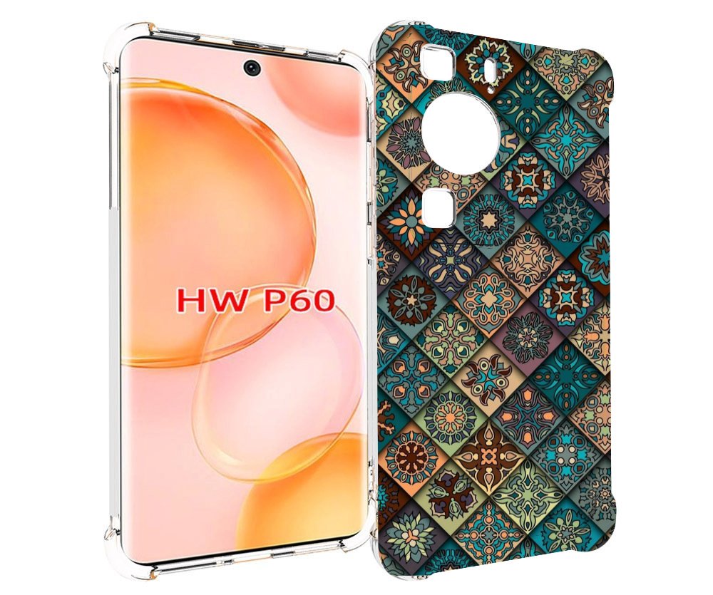 

Чехол MyPads ячейки с арнаментами для Huawei P60, Tocco