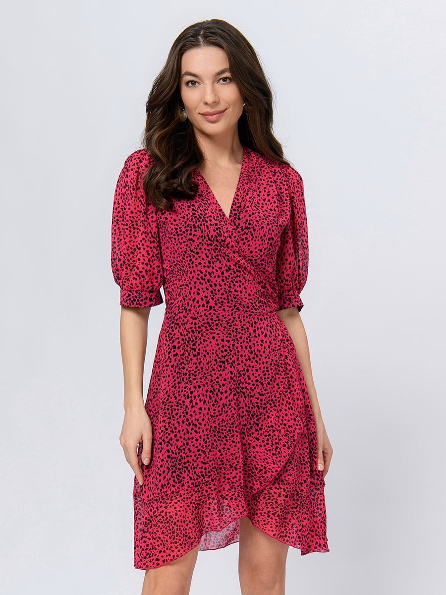 

Платье женское 1001dress 202750 розовое 44, Розовый, 202750