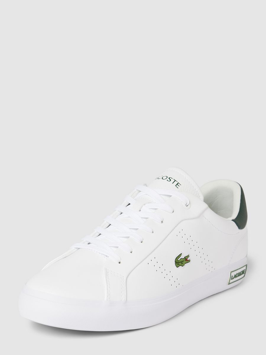 

Кеды мужские Lacoste 47SMA0110 белые 41 EU, Белый, 47SMA0110