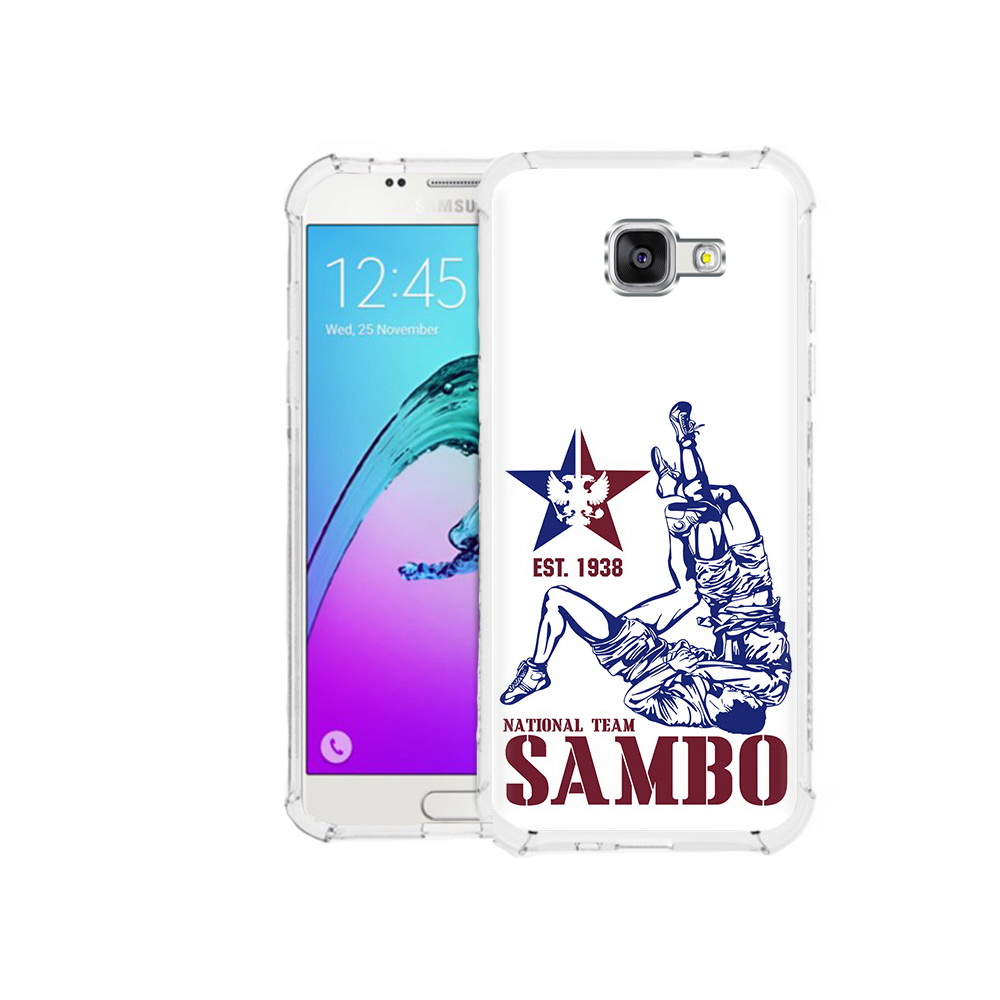 

Чехол MyPads Tocco для Samsung Galaxy A5 (2016) единоборства самбо (PT25252.581.344), Прозрачный, Tocco