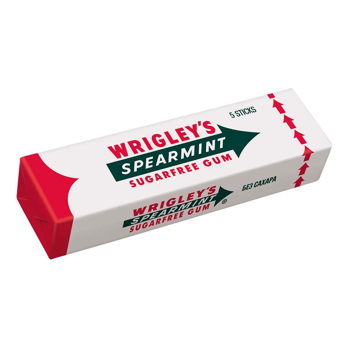 Жевательная резинка Wrigley's Spearmint без сахара 13 г