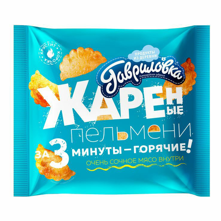 

Пельмени Гавриловка жареные замороженные 400 г