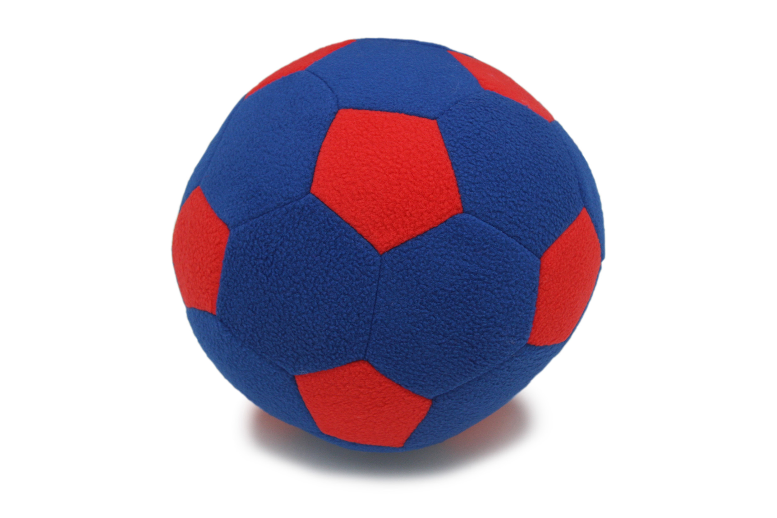 Детский мяч Magic Bear Toys F-100/BR Мяч мягкий цвет сине-красный 23 см
